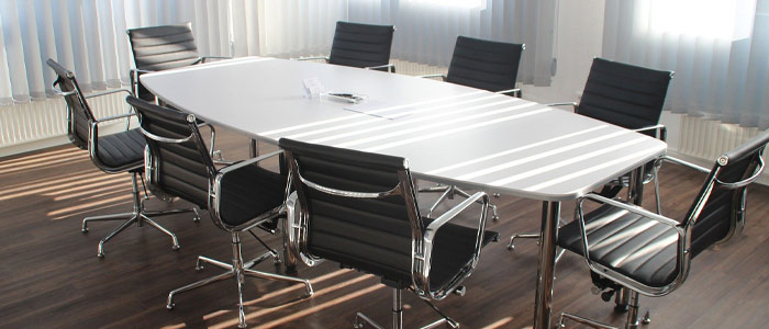 angenehmes Arbeitsklima Beschprechungsraum